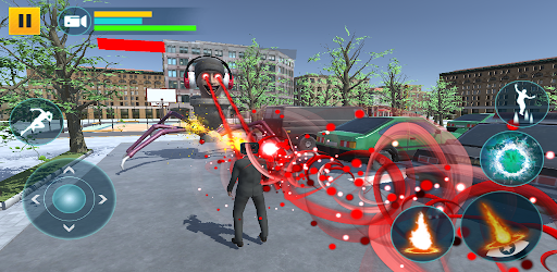 Android application Toilet Rope Hero 3D screenshort