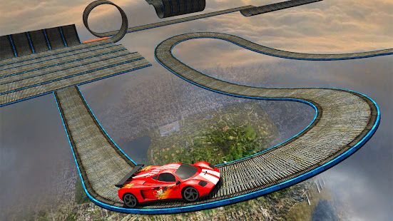 Impossible Car Stunt Games 5.8 APK screenshots 3