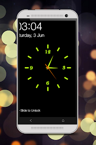 Glowing Clock Live Locker 60.7 APK + Mod (Remove ads) for Android