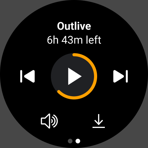 Audible: Audio Entertainment UI shots 31