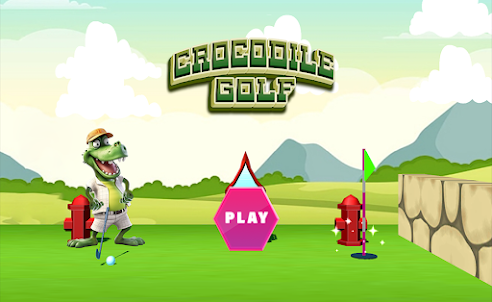 Crocodile Golf Ball Game