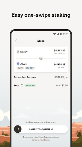 Giddy: Secure Crypto Wallet 12