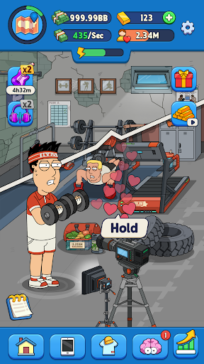 Android application Idle Vlogger - Rich Me! screenshort