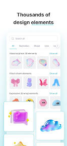 MiriCanvas: Poster, PPT design screenshot