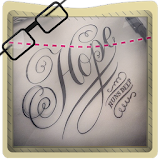 tattoo lettering design ideas icon