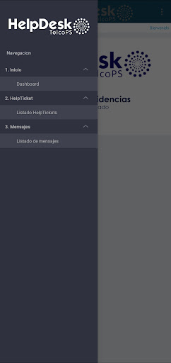 HelpDesk TelcoPS Screen 2