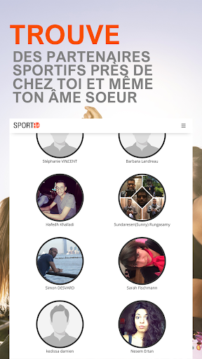 SportRD - Rencontre ton parten Screenshot 1 - AppWisp.com