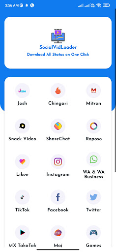 SocialVidLoader Screen 3