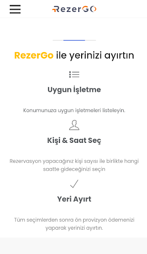 RezerGo Screen 2