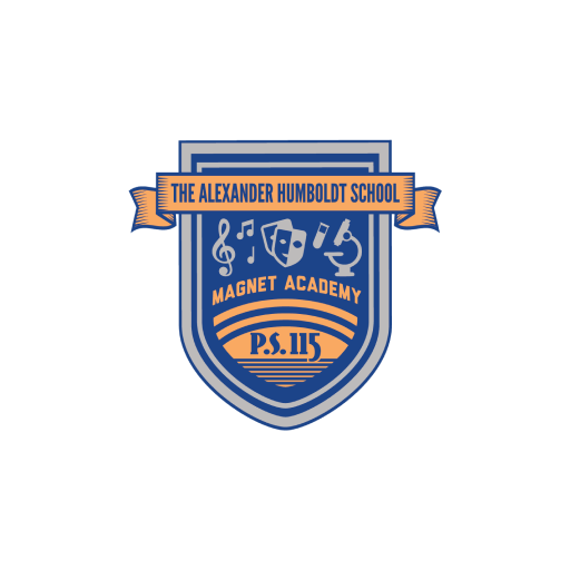PS 115 Alexander Humboldt logo