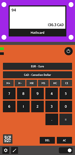 Mathcard Screen 2