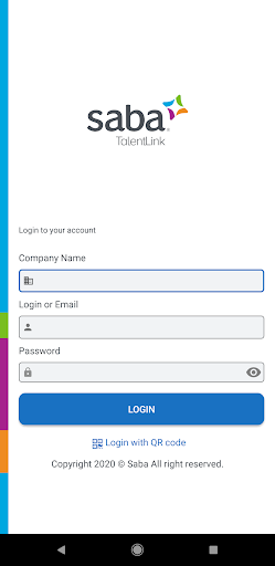 Android application TalentLink screenshort