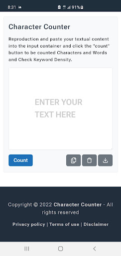 App preview