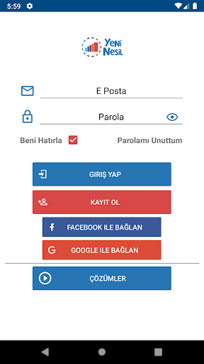 Android application Yeni Nesil Yayınevi screenshort