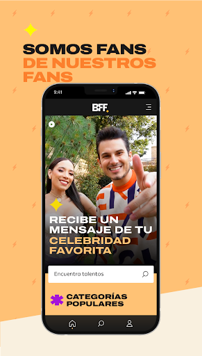 Android application BFF Famoso screenshort