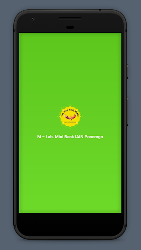 Android application M-Lab. Mini Bank IAIN Ponorogo screenshort