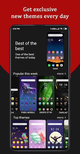 Themes for MIUI Black Screen 2