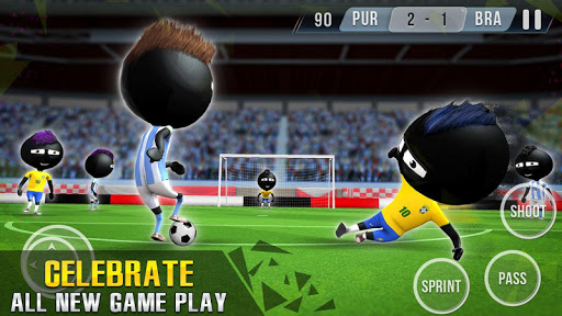 Kickshot - Stickman New Soccer screenshots 7