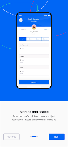 Android application SAFSIMS Teacher screenshort