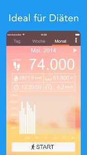 Schrittzähler – Pedometer App App Herunterladen 3