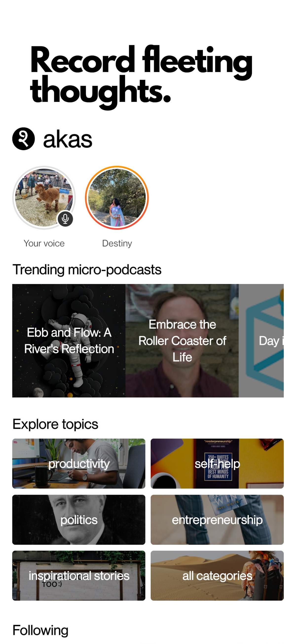 Akas: Share AI Podcasts