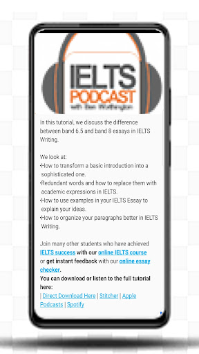 IELTS Podcasts Screen 3