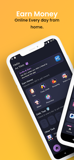 Android application Tikswap - Make money screenshort