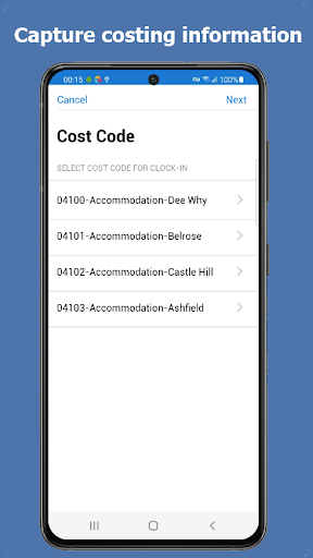 Rosterspace Mobile Screen 3