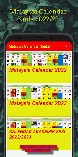 Kalendar kuda 2023