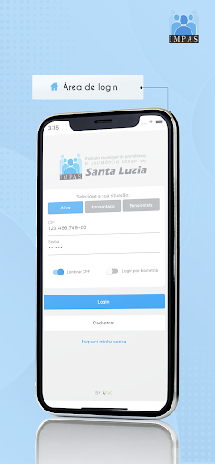 Android application IMPAS Santa Luzia screenshort