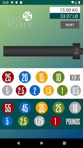 KiloPounds Calculator Screen 2