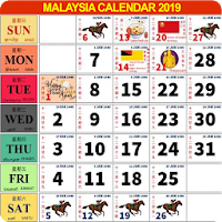 Calendar 2019 Malaysia