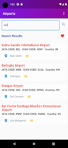Airport DB- ICAO/IATA Codes