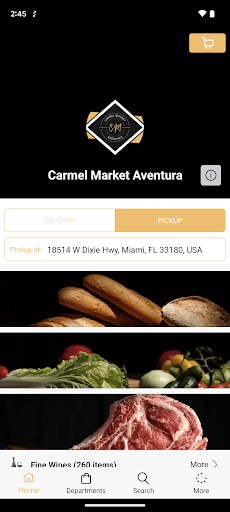 Android application Carmel Market Aventura screenshort