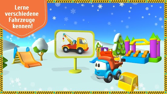 Leo der Lastwagen und Autos: Lernspiele für kinder Screenshot