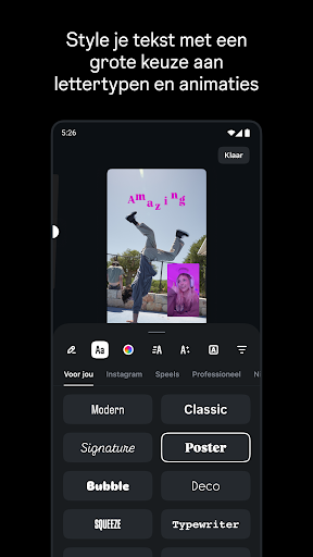 Edits, een Instagram-app