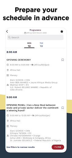 THE AFRICA CEO FORUM Screenshot 2 - AppWisp.com