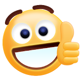 Thumbs Up Sticker Emoji Gif icon