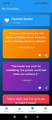 Motivational Quotes ekran görüntüsü