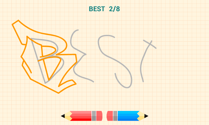 Android application How to Draw Graffitis screenshort