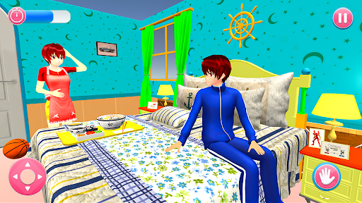 Android application Pregnant Mom Simulator Game 3D screenshort