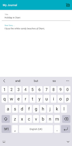 Journal Screen 2