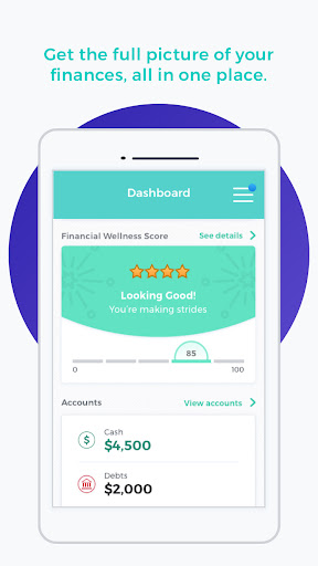 Android application BeFine™ Financial Wellness screenshort