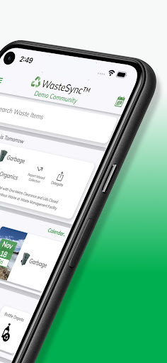 WasteSync Demo Screen 2