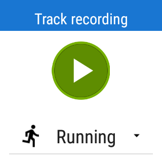 Screenshot of Locus Map Watch