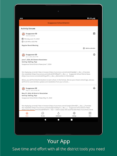 Scappoose School District Screen 3