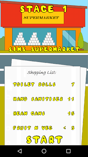 Panic Buy! Screen 2