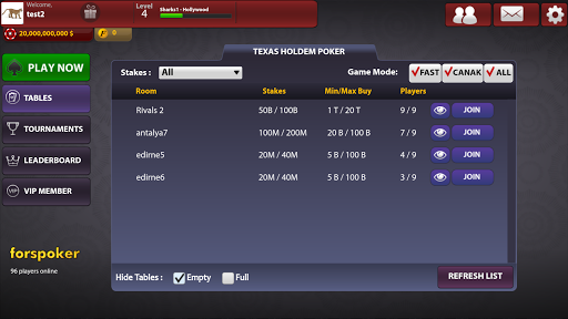 ForsPoker Screen 3