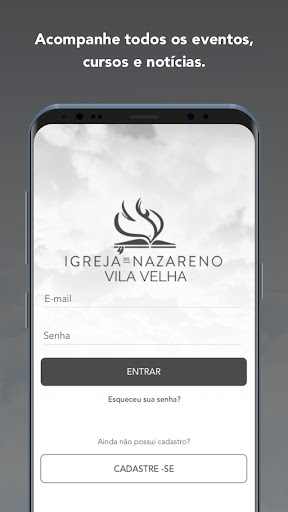 Android application Igreja do Nazareno Vila Velha screenshort