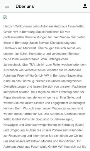 Autohaus Feser-Wittig GmbH VW Screen 2